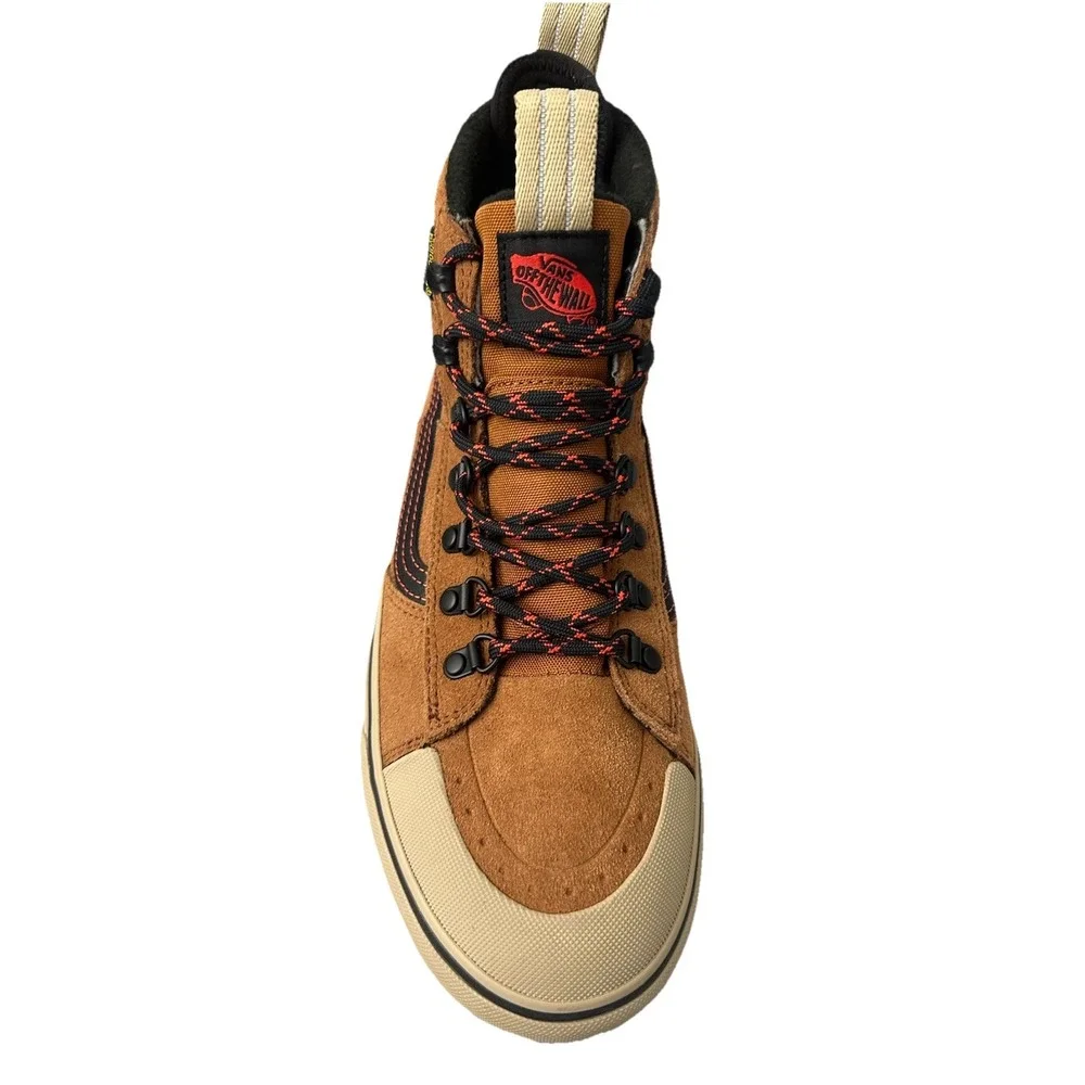 Vans UnisexSk8 Hi MTE Waterproof Insulated‎ Glazed Ginger Shoes Boots Size 7 New